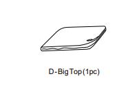 Meetsunny J02 Replacement Parts - Big Top (Model #D)