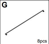 Replacement Parts: Outdoor Gazebo WF1-J20, Model: J20, Part Number: G