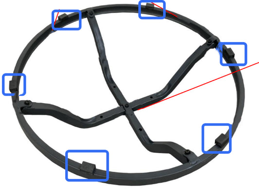 Meetsunny MA17 Replacement Parts - Rubber Block (Model #E)