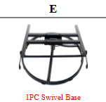 M85 PATIO WICKER SWIVEL CHAIR Accessories