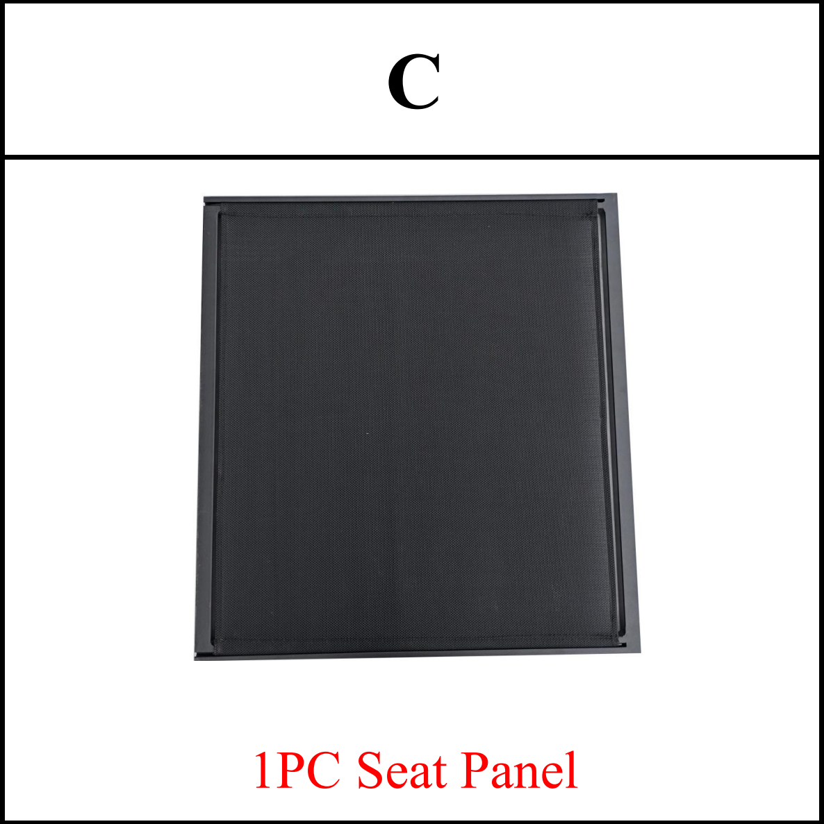 Meetsunny MA12-3 Replacement Parts- Seat Panel(Model #C)