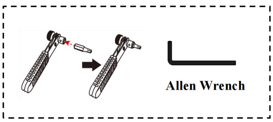Meetsunny M75 Replacement Parts - Allen Wrench